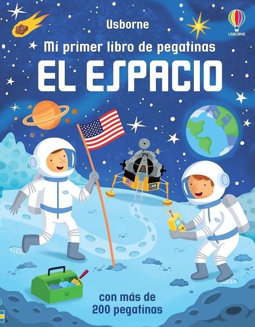 El espacio "(Mi primer libro de pegatinas)"