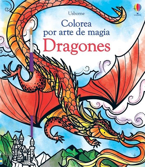 Dragones "(Colorea por arte de magia)"