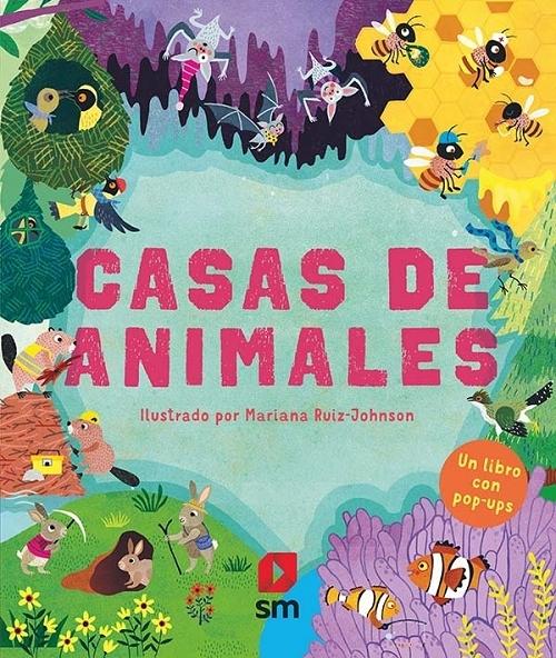Casas de animales "(Un libro con pop-ups)"