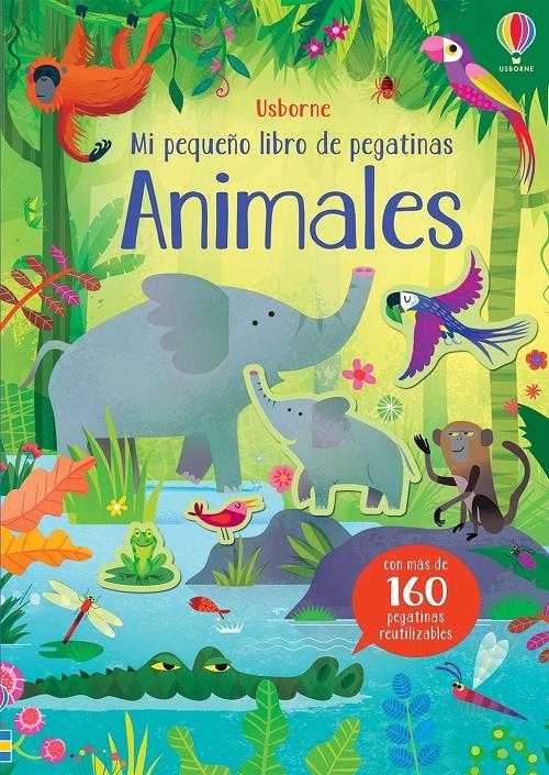 Animales "(Mi pequeño libro de pegatinas)". 