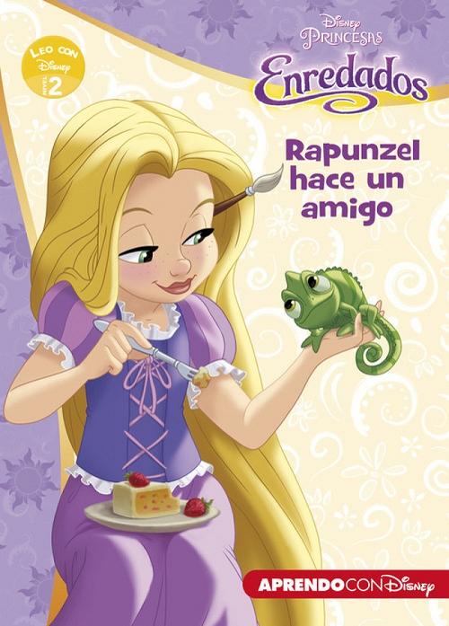Rapunzel hace un amigo "(Leo con Disney - Nivel 2) (Disney Princesas. <Enredados>)". 