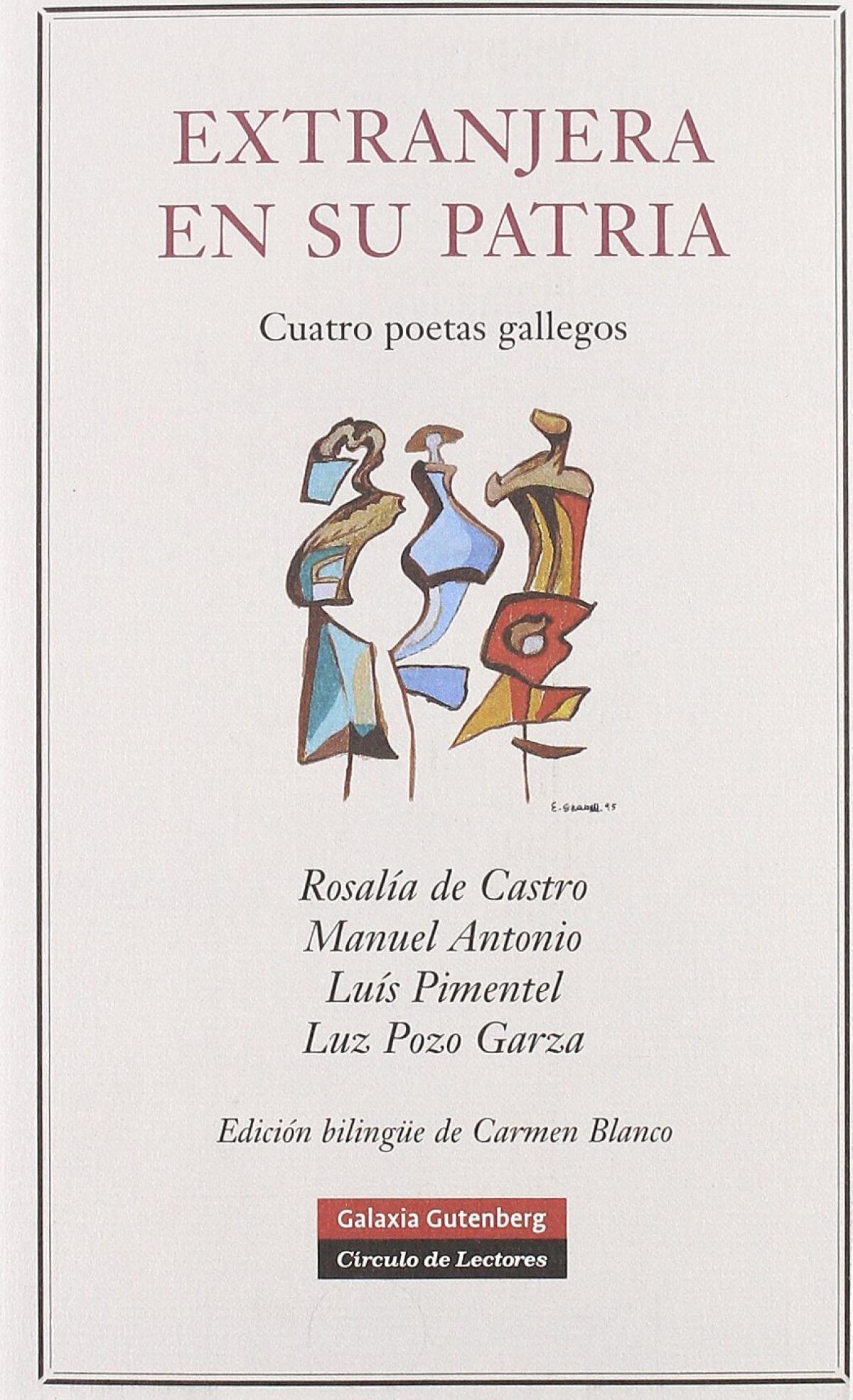 Extranjera en su patria "Cuatro poetas gallegos". 