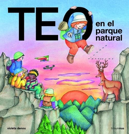 Teo en el parque natural.