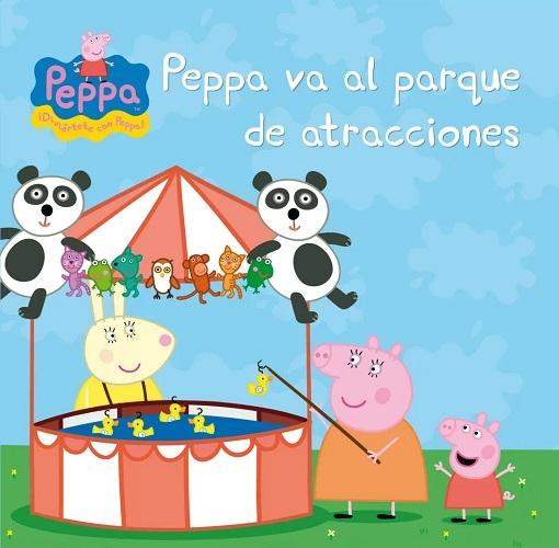 Peppa va al parque de atracciones "(Peppa Pig)". 