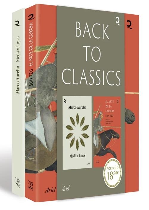 Meditaciones / El arte de la guerra (Back to Classics. Pack 2 Vols.)