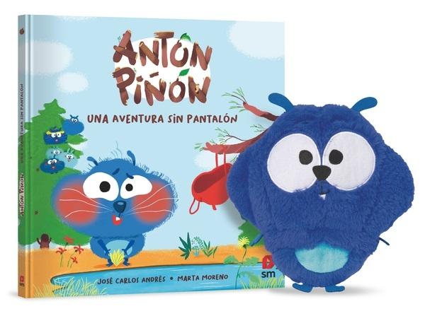 Pack Antón Piñón Pedorrón "(Una aventura sin pantalón + Muñeco)". 