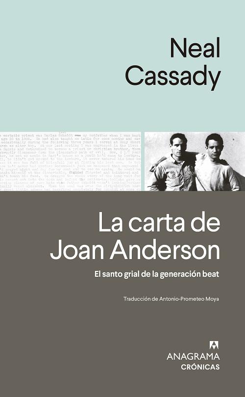 La carta de Joan Anderson "El santo grial de la generación beat". 