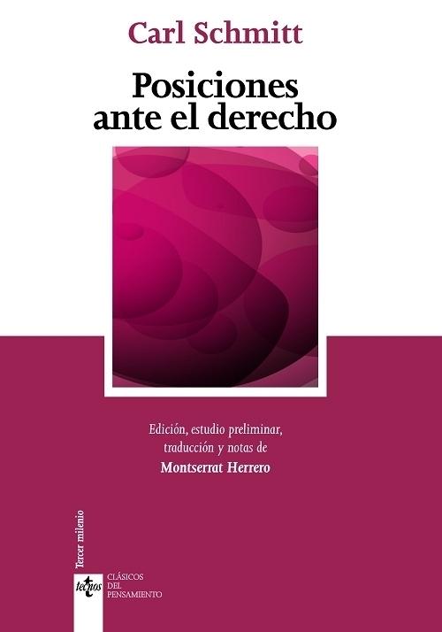 Posiciones ante el Derecho