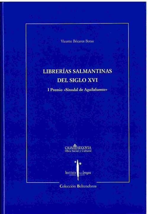 Librerias salmantinas del siglo XVI. 