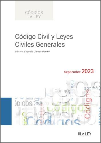 Código Civil y Leyes Civiles Generales "(Septiembre 2023)"