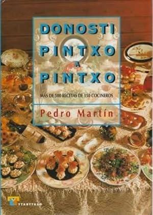 Donosti pintxo a pintxo "Más de 500 recetas de 150 cocineros"