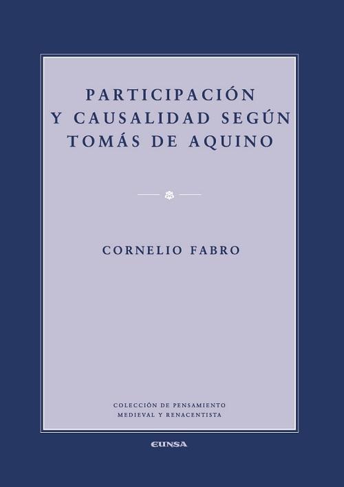 Participación y causalidad según Tomás de Aquino. 