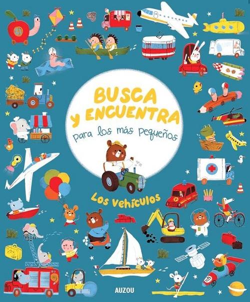 Los vehículos "Busca y encuentra para los más pequeños"