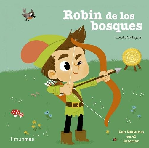 Robin de los bosques "(Con texturas en el interior)". 