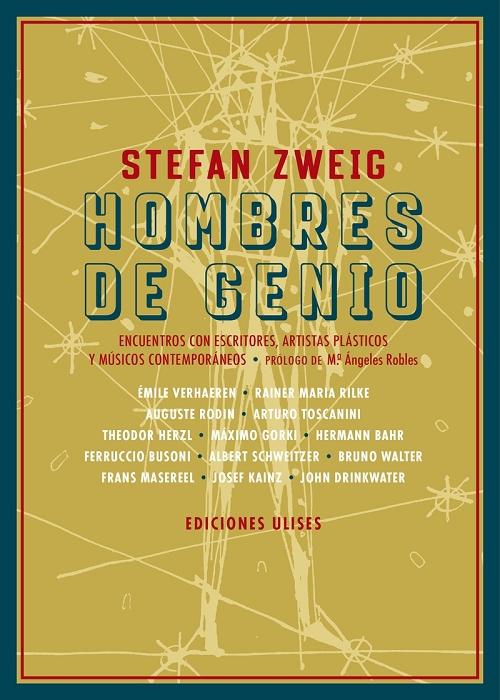 Hombres de genio "Encuentros con escritores, artistas plásticos y músicos contemporáneos"