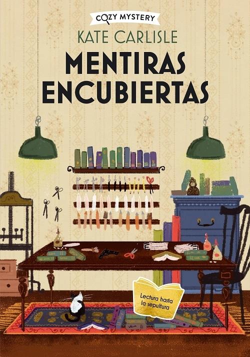 Mentiras encubiertas "Un misterio bibliófilo de Brooklyn Wainwright"