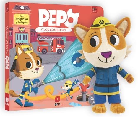 Pepo y los bomberos (Pack con muñeco)