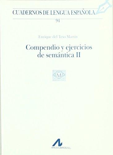 Compendio y ejercicios de semántica - II