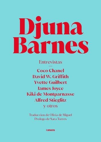 Entrevistas "Coco Chanel/David W. Griffith/Yvette Guilbert/James Joyce/Kiki de Montparnasse/Alfred Stieglitz"