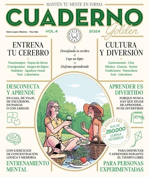 Cuaderno Golden - Vol. 4 "Mantén tu mente en forma"