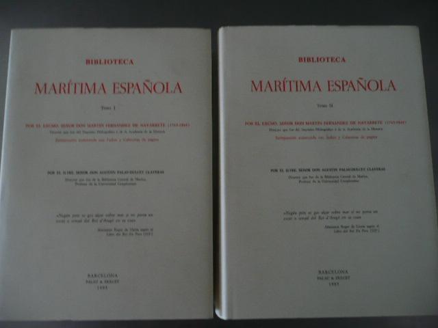 Biblioteca Marítima Española - (2 Vols.)