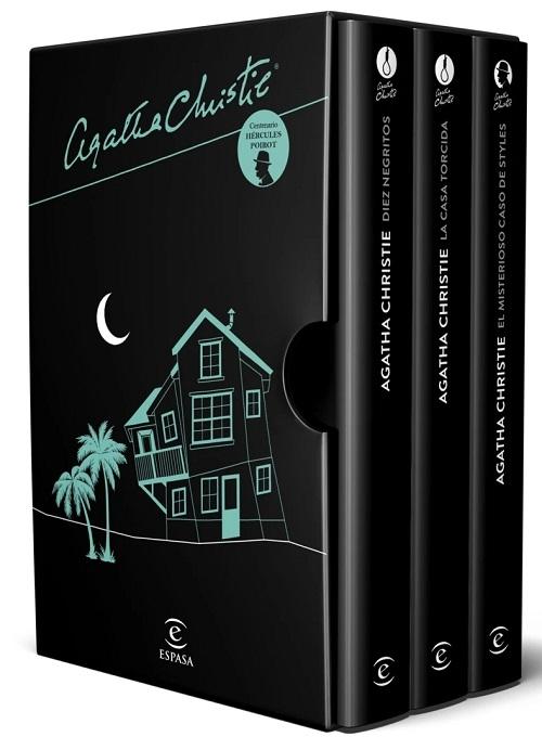 Agatha Christie (Estuche 3 Vols.) "Diez negritos / La casa torcida / El misterioso caso de Styles / Agatha Christie esencial". 