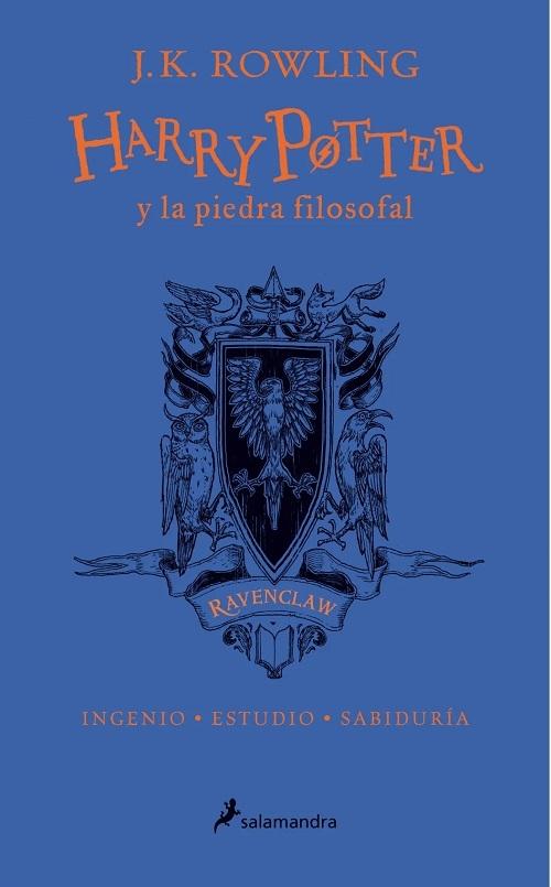 Harry Potter y la piedra filosofal: Ravenclaw (Harry Potter - 1) "Ingenio - Estudio - Sabiduría (Edición del 20 Aniversario)"