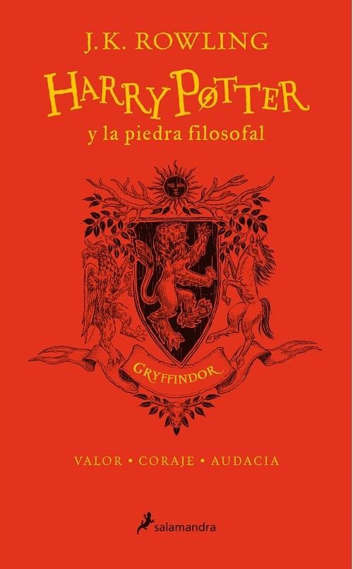 Harry Potter y la piedra filosofal: Gryffindor (Harry Potter - 1) "Valor - Coraje - Audacia (Edición del 20 Aniversario)"
