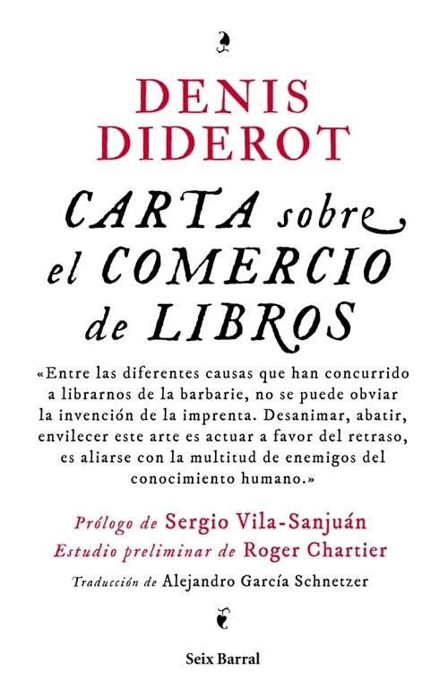 Carta sobre el comercio de libros
