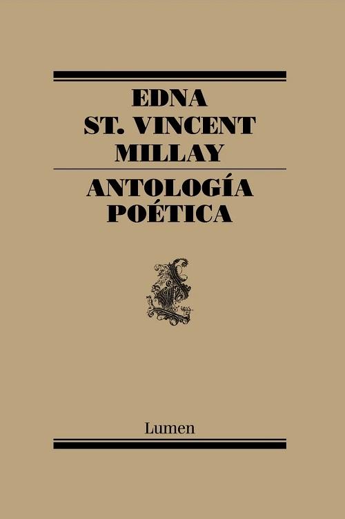 Antología poética "(Edna St. Vincent Millay)"