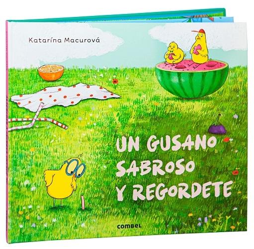 Un gusano sabroso y regordete