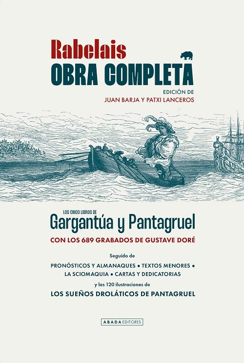 Obra completa "Los cinco libros de Gargantua y Pantagruel"
