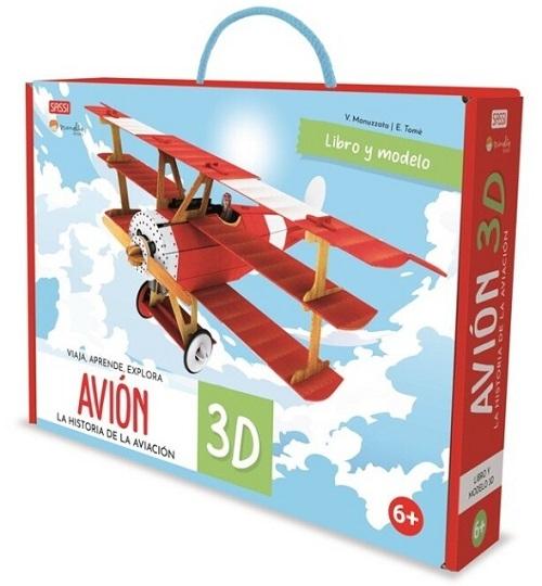 Avión 3D "(Libro + modelo 3D)"