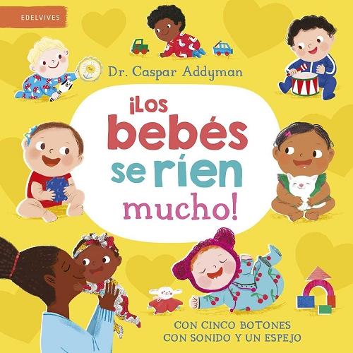 Los bebés se ríen mucho "Con cinco botones con sonido y un espejo"
