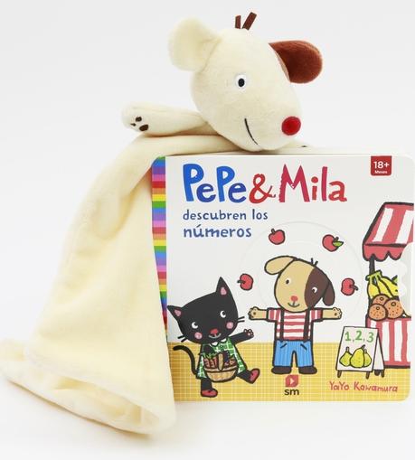 Pepe & Mila descubren los números (Pack con Doudou)