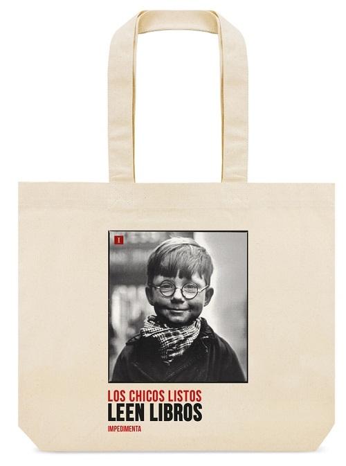 Los chicos listos leen libros "(Bolsa de tela)"