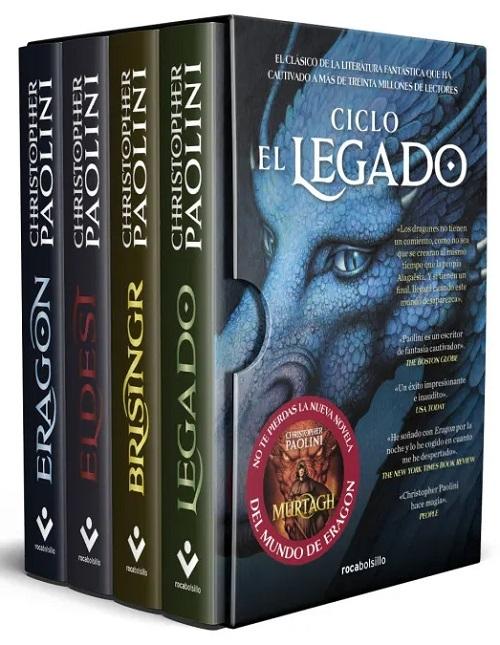 Ciclo El Legado (Estuche 4 Vols.) "Eragon / Eldest / Brisingr / Legado"