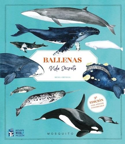 Ballenas "Vida secreta (Incluye póster coloreable)"