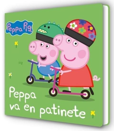Peppa va en patinete "(Peppa Pig. Libro de cartón)"