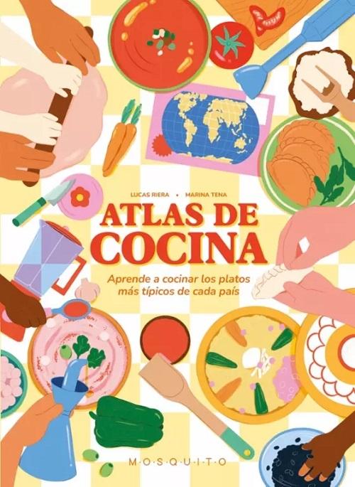 Atlas de cocina "Aprende a cocinar los platos más típicos de cada país"