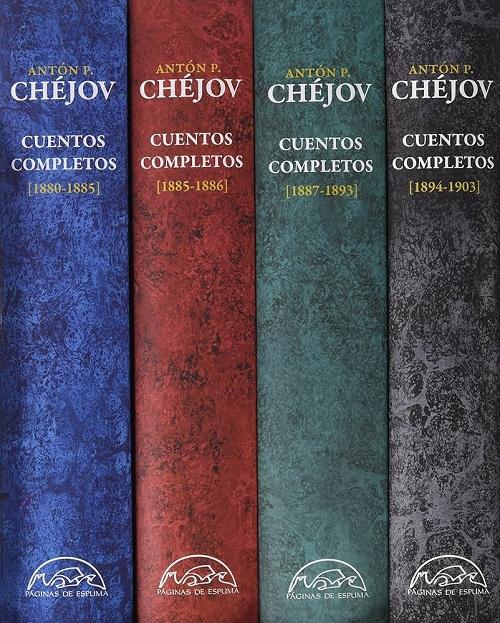 Cuentos completos (Estuche 4 vols.) "(Antón P. Chéjov)"