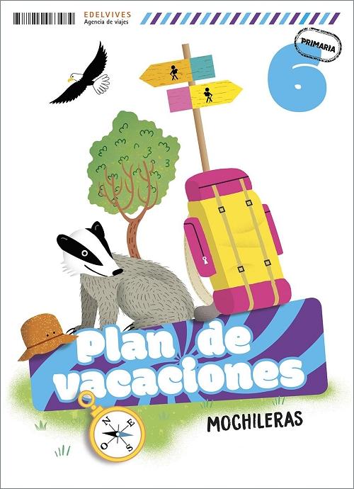 Plan de vacaciones mochileras - 6º Primaria "(Proyecto Cuadernos de Vacaciones 2025)"