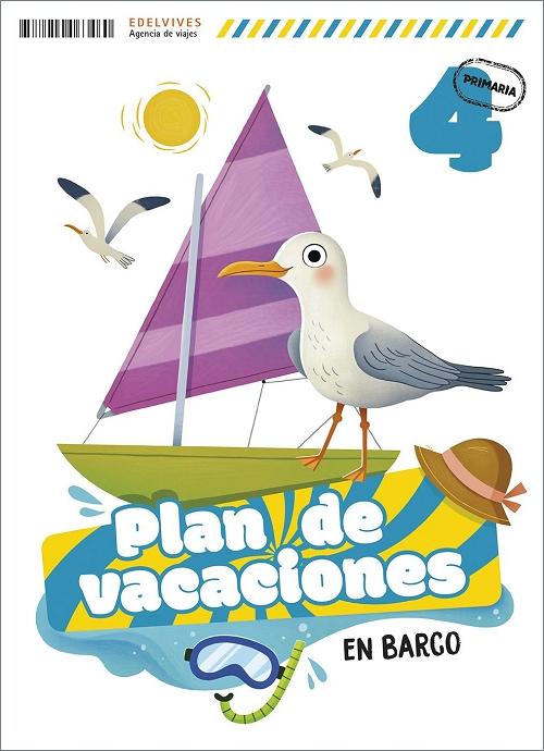 Plan de vacaciones en barco - 4º Primaria "(Proyecto Cuadernos de Vacaciones 2025)"