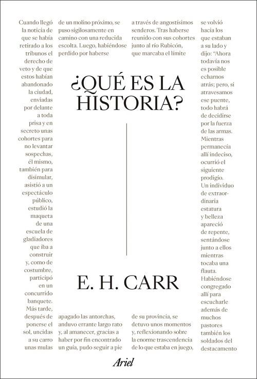 ¿Qué es la historia?