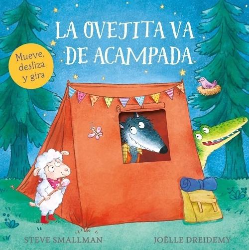 La ovejita va de acampada "(La ovejita que vino a cenar. Libro de cartón)"