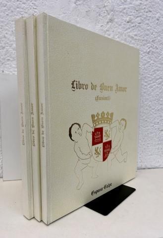Libro de Buen Amor**  Transcripcion y Contorno histórico y actual de hita y del "Buen amor" 3 Vol  "(Facsimil) "
