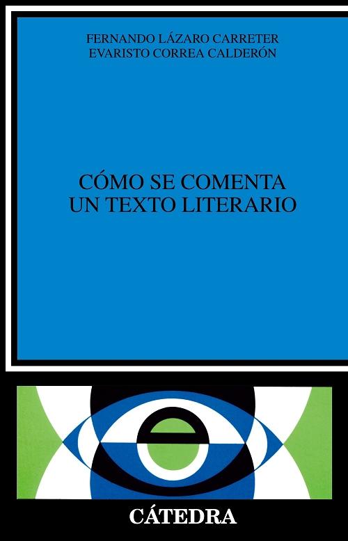 Cómo se comenta un texto literario.