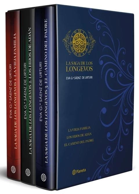 La Saga de los Longevos (Estuche 3 Vols.) "La vieja familia / Los hijos de Adán / El camino del padre"