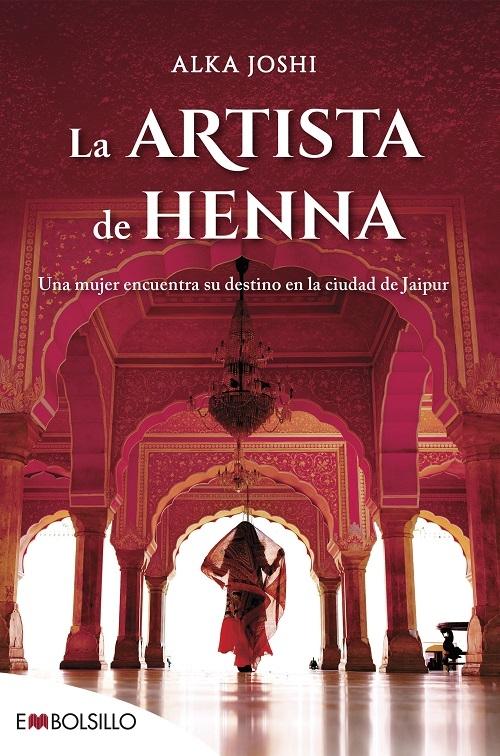 La artista de henna "Una mujer encuentra su destino en la ciudad de Jaipur"