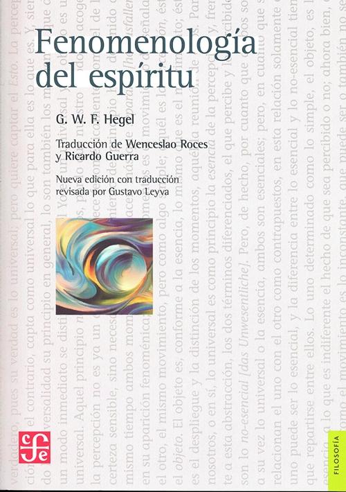 Fenomenología del espíritu